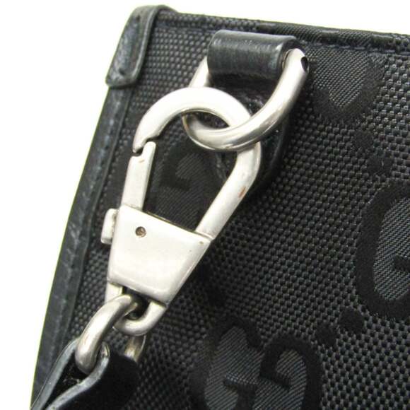 GUCCI Authentic Black Leather Shoulder Bag - Picture 8 of 16